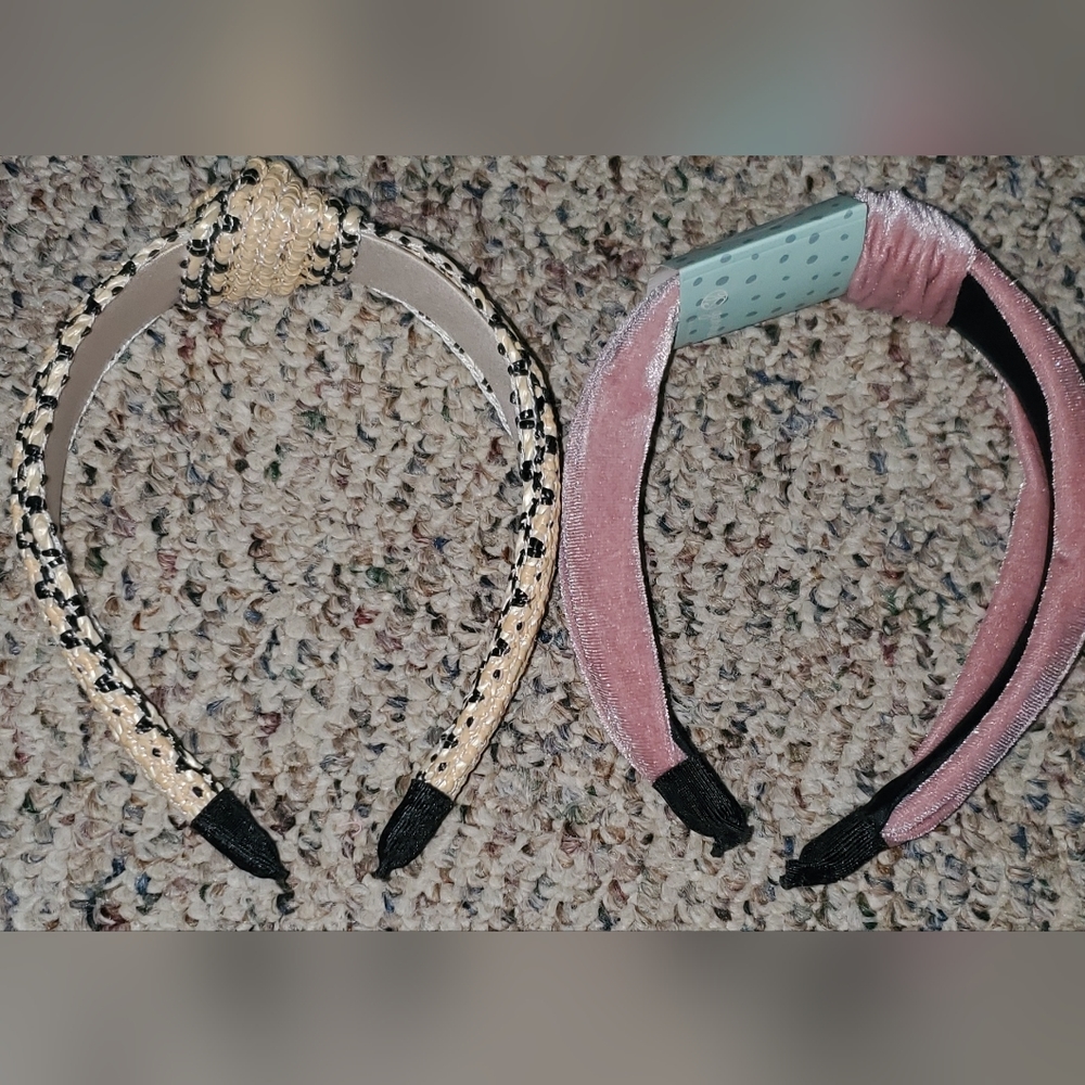 Two Thick Headbands